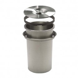 KOŠ ZA ORGANSKE ODPADKE INOX KOŠ ZA ORGANSKE ODPADKE INOX