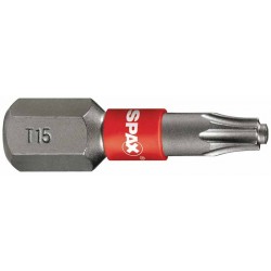 Vijačni nastavek Spax bit T15 Vijačni nastavek Spax bit T15